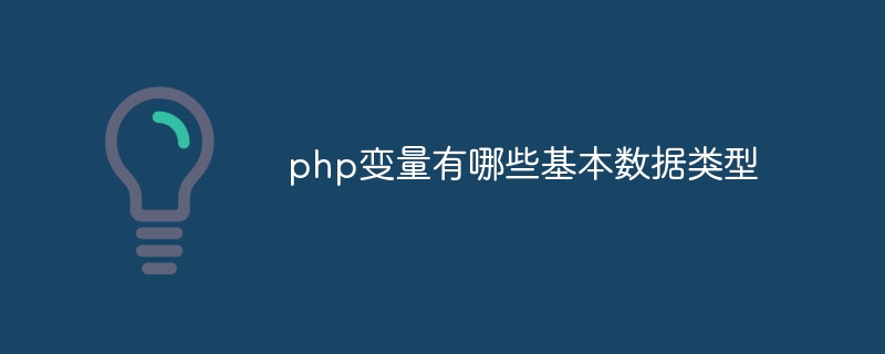 php变量有哪些基本数据类型插图