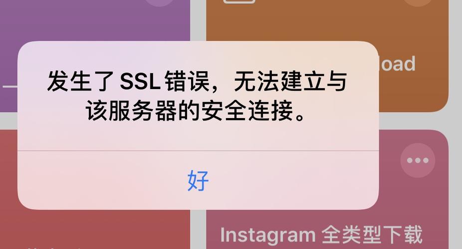 如何解决SSL错误导致无法建立安全连接的问题？插图