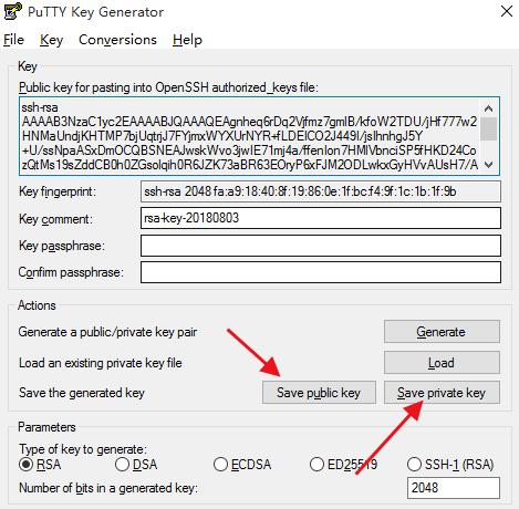 putty不让导入公钥_通过PuTTYgen工具创建的密钥对，导入管理控制台失败怎么办？插图4