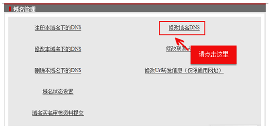 如何修改域名的DNS设置以更新域名注册信息？插图2