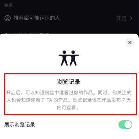 抖音的浏览记录功能是否允许查看陌生人的活动？插图2