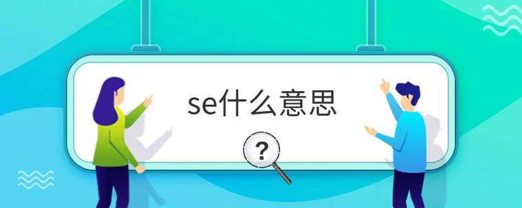 SE在网络语境中通常指的是什么？插图