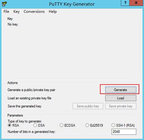 putty不让导入公钥_通过PuTTYgen工具创建的密钥对，导入管理控制台失败怎么办？插图