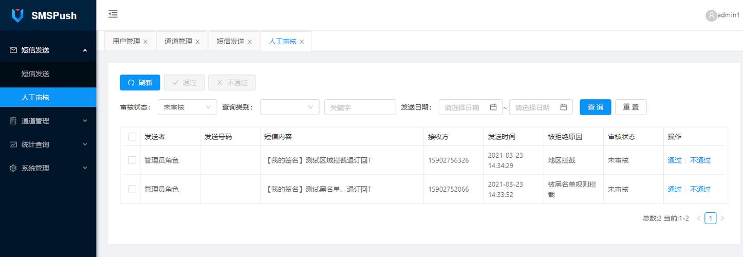 短信平台后台功能有哪些？插图