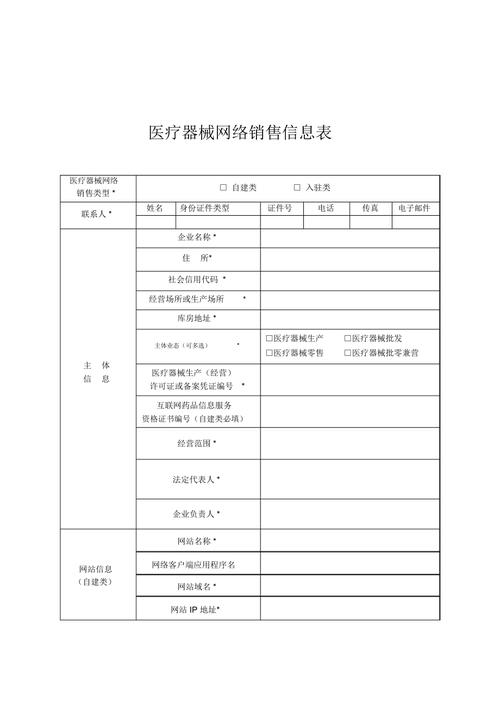 高端医疗器械网站源码_下载备案材料模板插图4