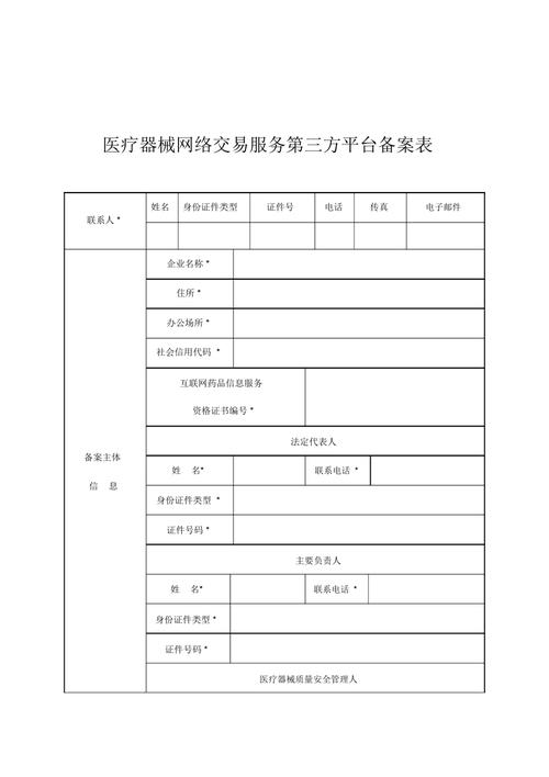 高端医疗器械网站源码_下载备案材料模板插图