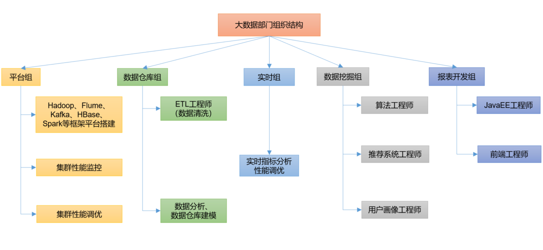 如何设计高效的大数据平台组织架构图以实现管理优化？插图