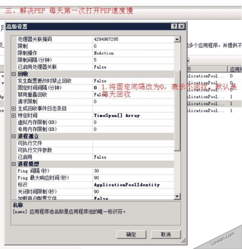 如何有效解决IIS7和IIS7.5应用程序池回收时的假死问题？插图2