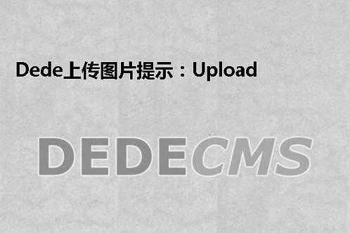 如何解决DEDECMS上传文件时出现Upload filetype not allow的错误？插图2