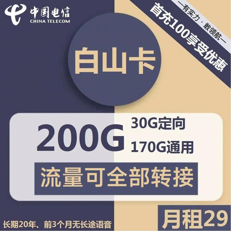 如何免费申请29元200G全国流量的不换号长期套餐？插图2