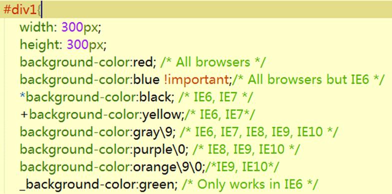 如何用CSS简单区分IE6、IE7和Firefox的编写方法？插图2