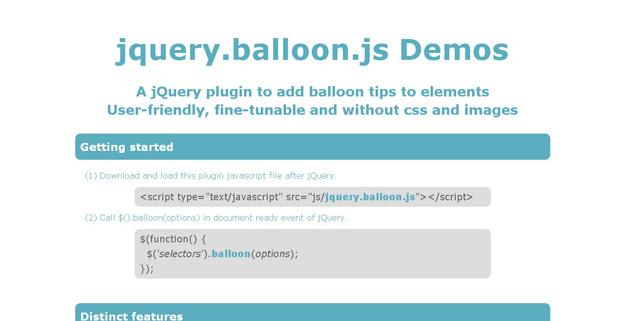 寻找最佳jQuery Tooltip插件？这25个优雅选项值得一试！插图4