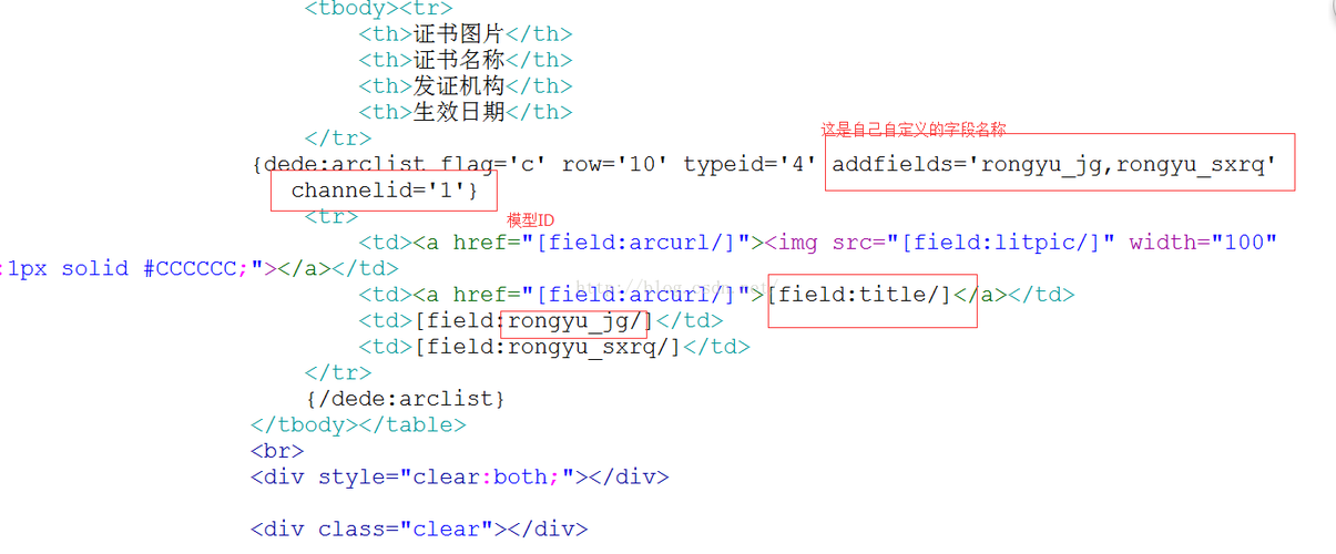 如何实现在dedecms首页调用自定义字段？插图