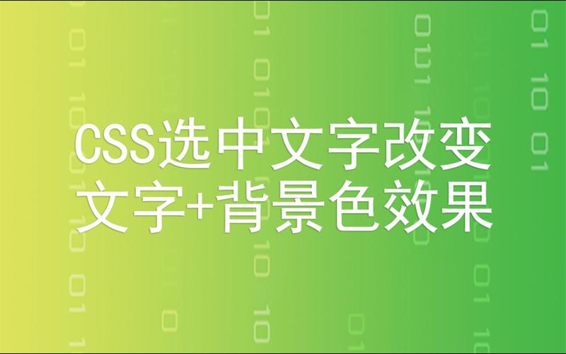 如何在CSS中修改网页文字的背景颜色？插图