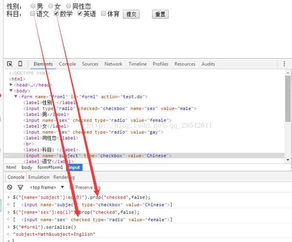 如何使用JavaScript技巧获取并控制Radio和Select元素的属性？插图2