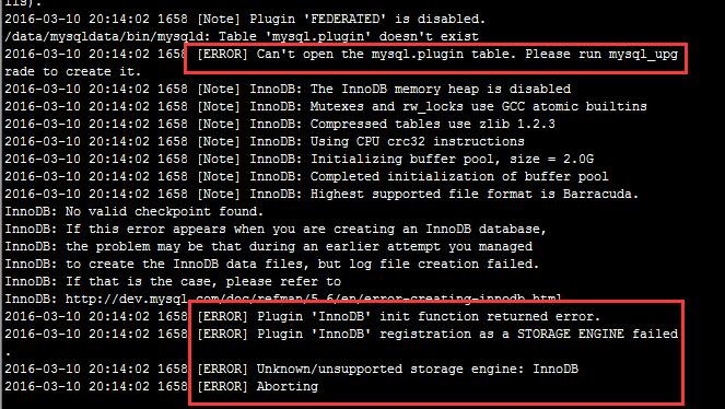 MySQL中test数据库的storage test错误，如何诊断和解决？插图4