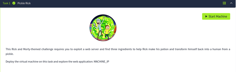 Desafio Pickle Rick - TryHackMe插图