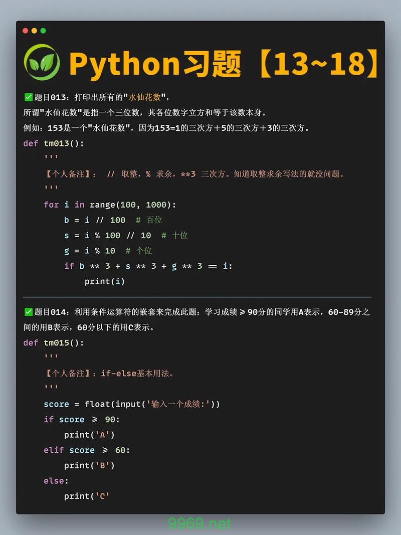 如何在Python中通过练习提升编程技能？插图2