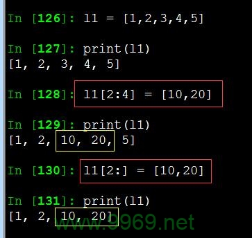 Python 分片操作如何实现变更？插图2