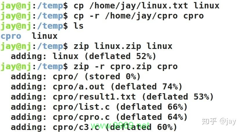 如何在Linux中使用zip命令解压文件并覆盖现有文件？插图