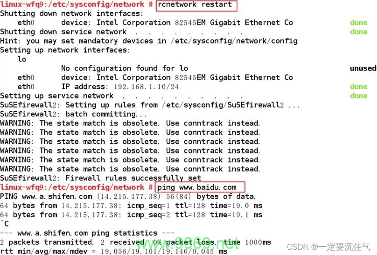 如何配置SUSE Linux系统中的网卡？插图