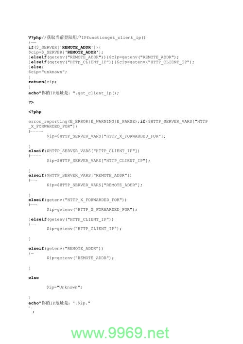 如何在PHP中准确获取访问者的服务器真实IP地址？插图