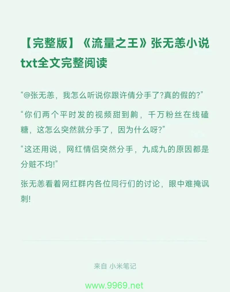 小米流量卡如何为小说创作带来便利？插图