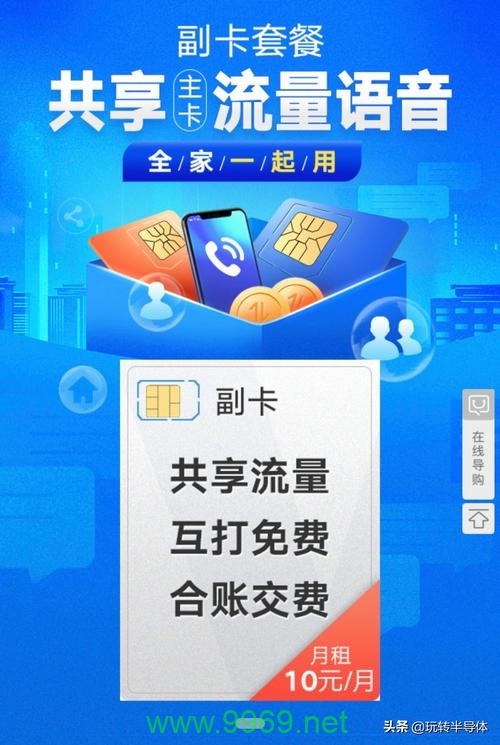 主卡与副卡流量公用插图