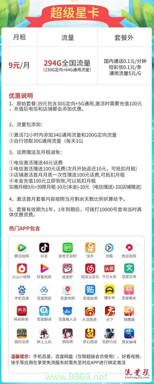 电信新星卡怎样领流量卡插图4