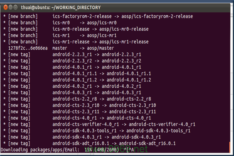 如何下载Android源码到Linux系统？插图4