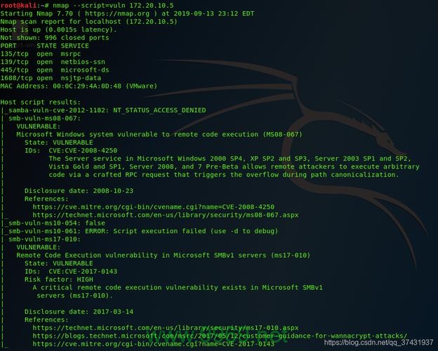 nmap 漏洞扫描，如何确保网络的安全无懈可击？插图4