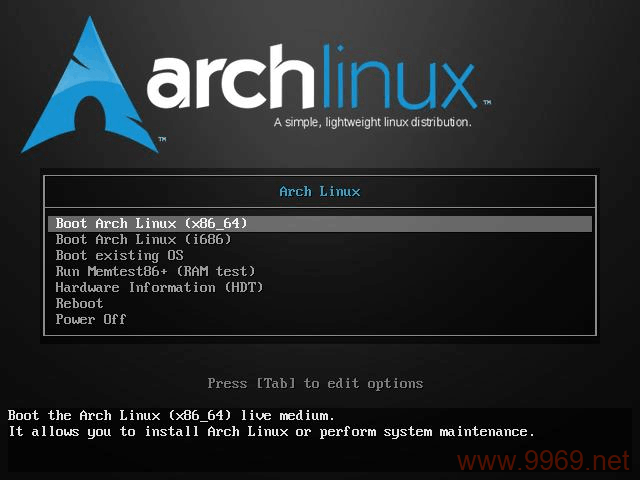 如何一步步安装Linux Arch操作系统？插图2