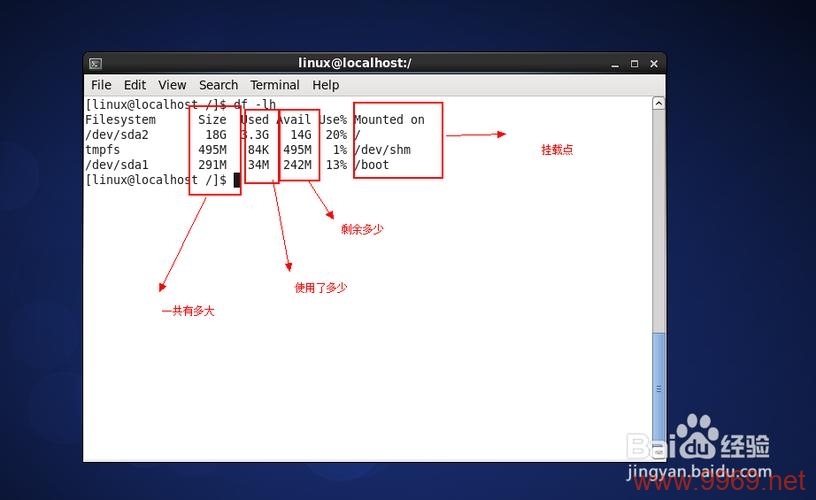 如何利用Linux命令行工具检查磁盘使用情况？插图