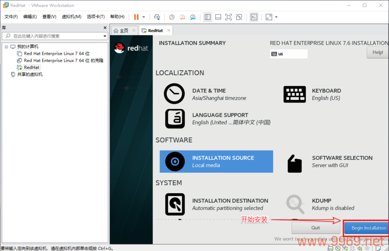 如何顺利完成Linux RedHat系统的安装过程？插图