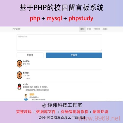 如何获取并安装PHP网站留言板的源代码？插图1