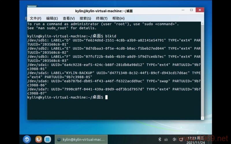 如何查看Linux系统中的磁盘UUID？插图2